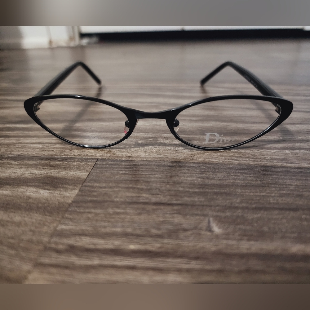 Black Christian Dior Eyeglasses